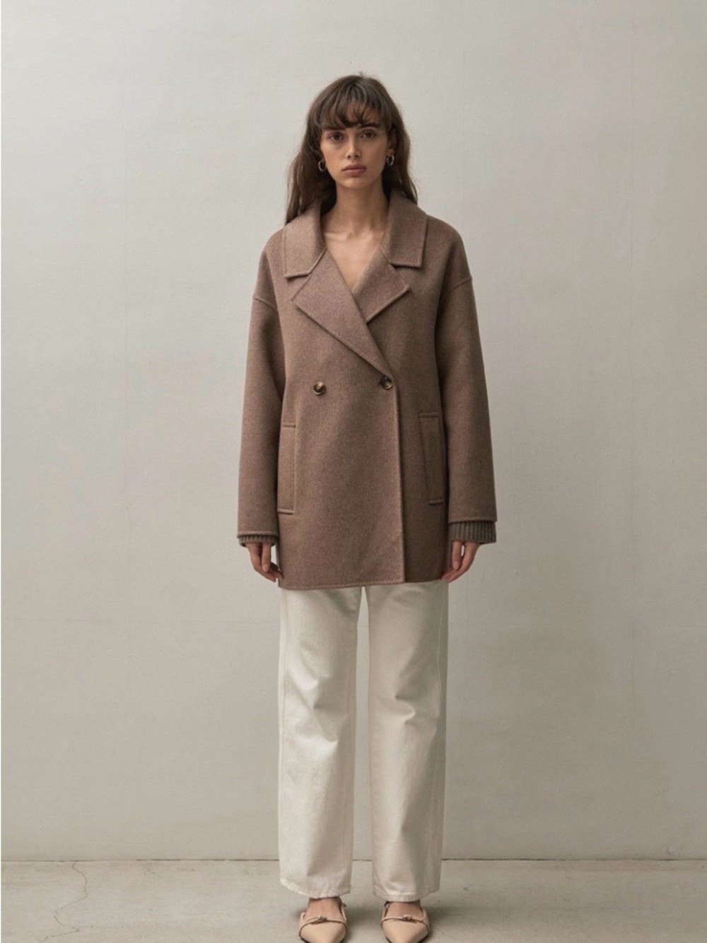 The Curated London Jacket Chocolate Melange